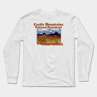 Castle Mountains National Monument, California Long Sleeve T-Shirt